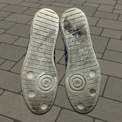 Dior Homme Silver Hi-Top Sneaker