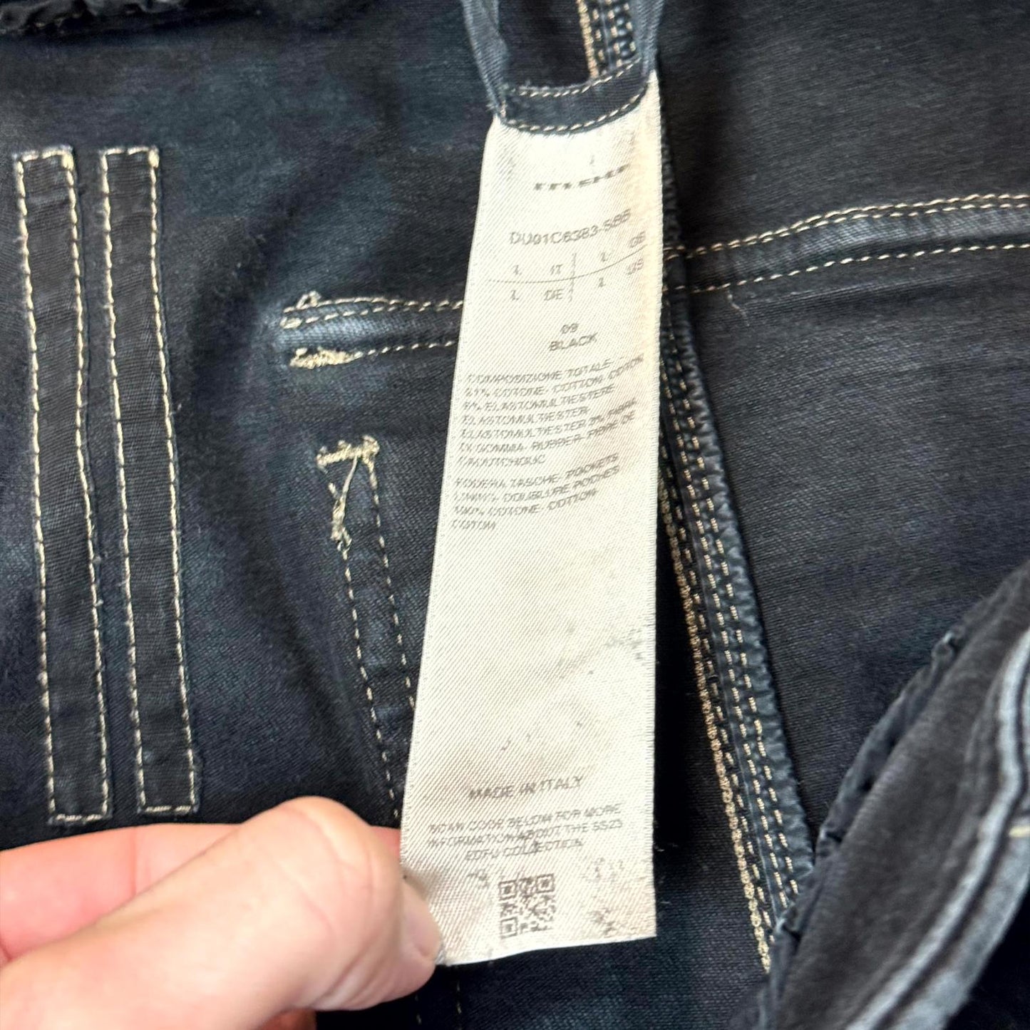 Rick Owens DRKSHDW Aircut Denim Shorts
