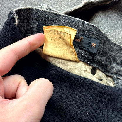 AW02 Undercover Black Rebelgods Hybrid Denim