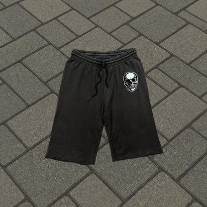 SS04 Number (N)ine Brown Double Skull Shorts