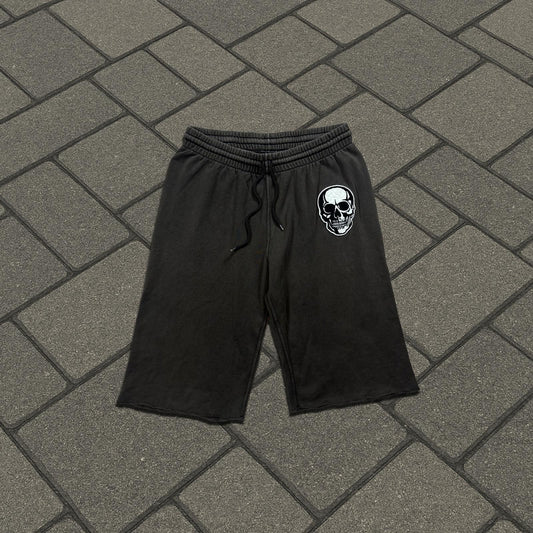 SS04 Number (N)ine Brown Double Skull Shorts