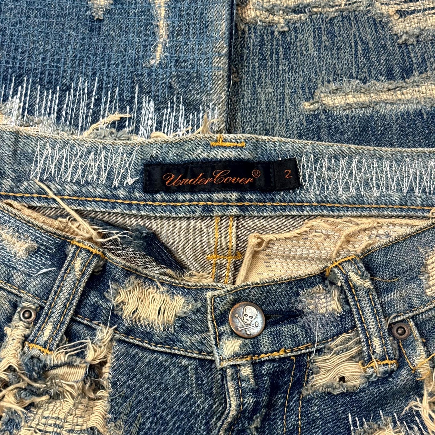 AW05 Undercover “Arts & Crafts” Blue 85 Denim