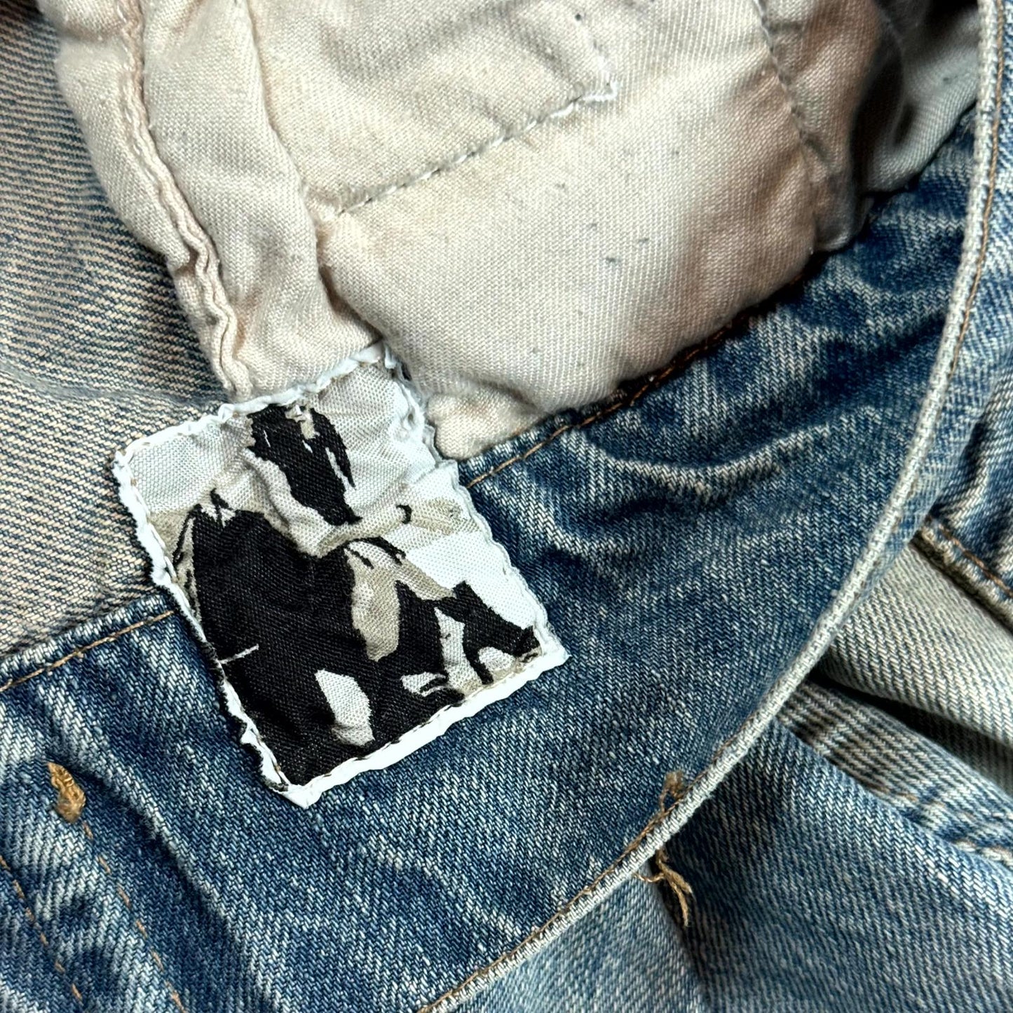 AW06 Rick Owens Mudwash Denim Jacket