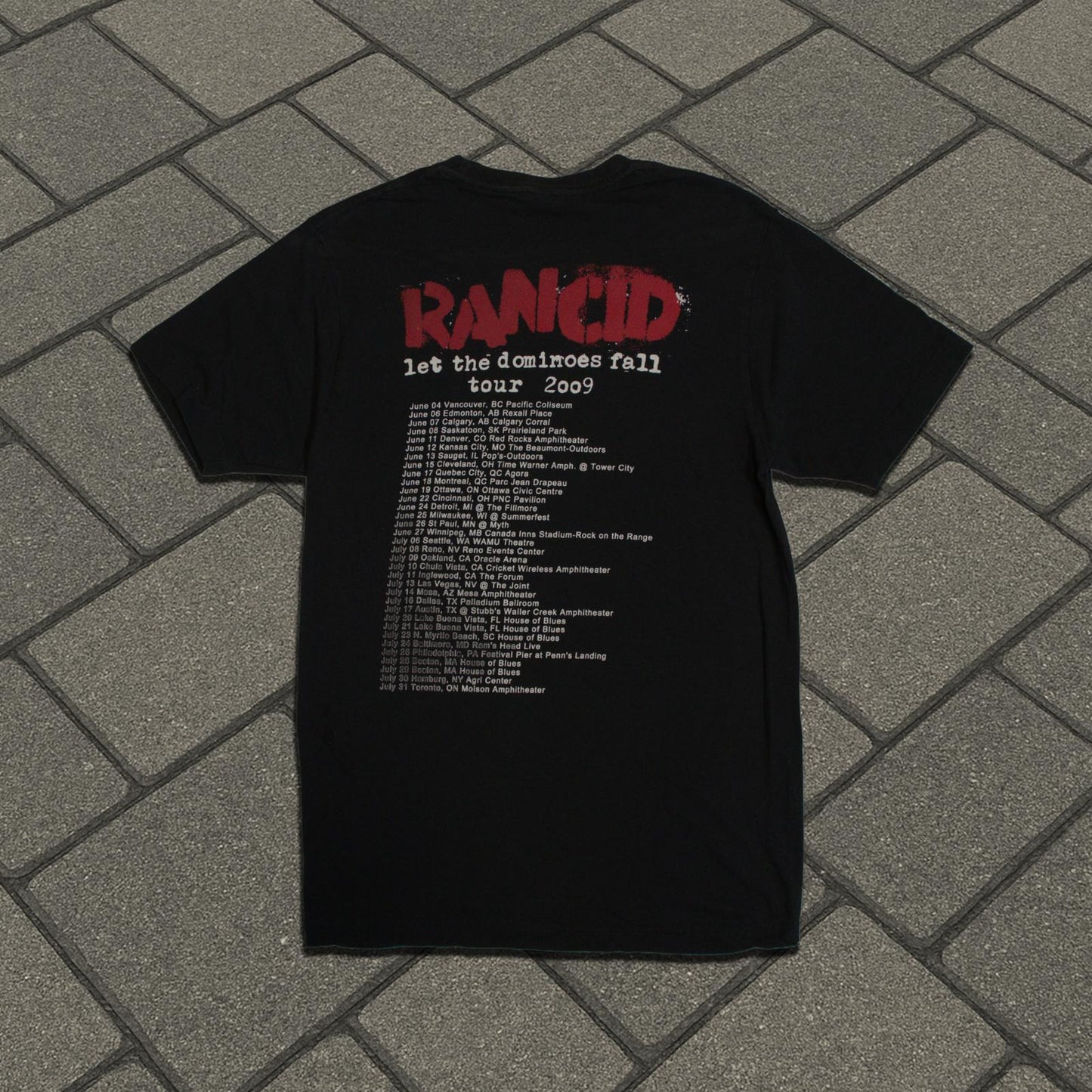2009 Rancid Puppeteer Tee
