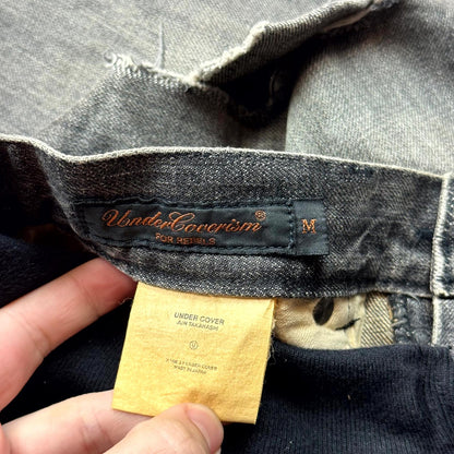 AW02 Undercover Black Rebelgods Hybrid Denim