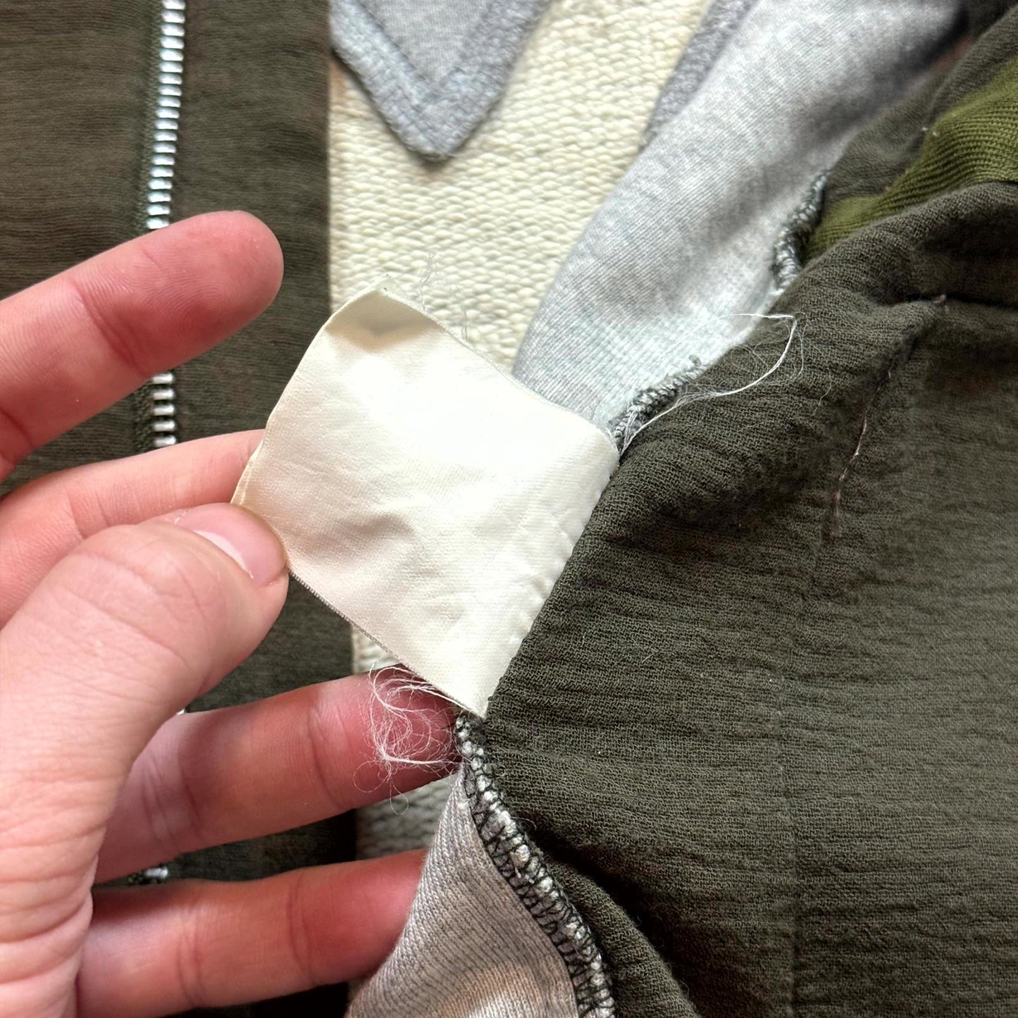 AW03 Undercover 'Paperdoll' Hybrid Jacket