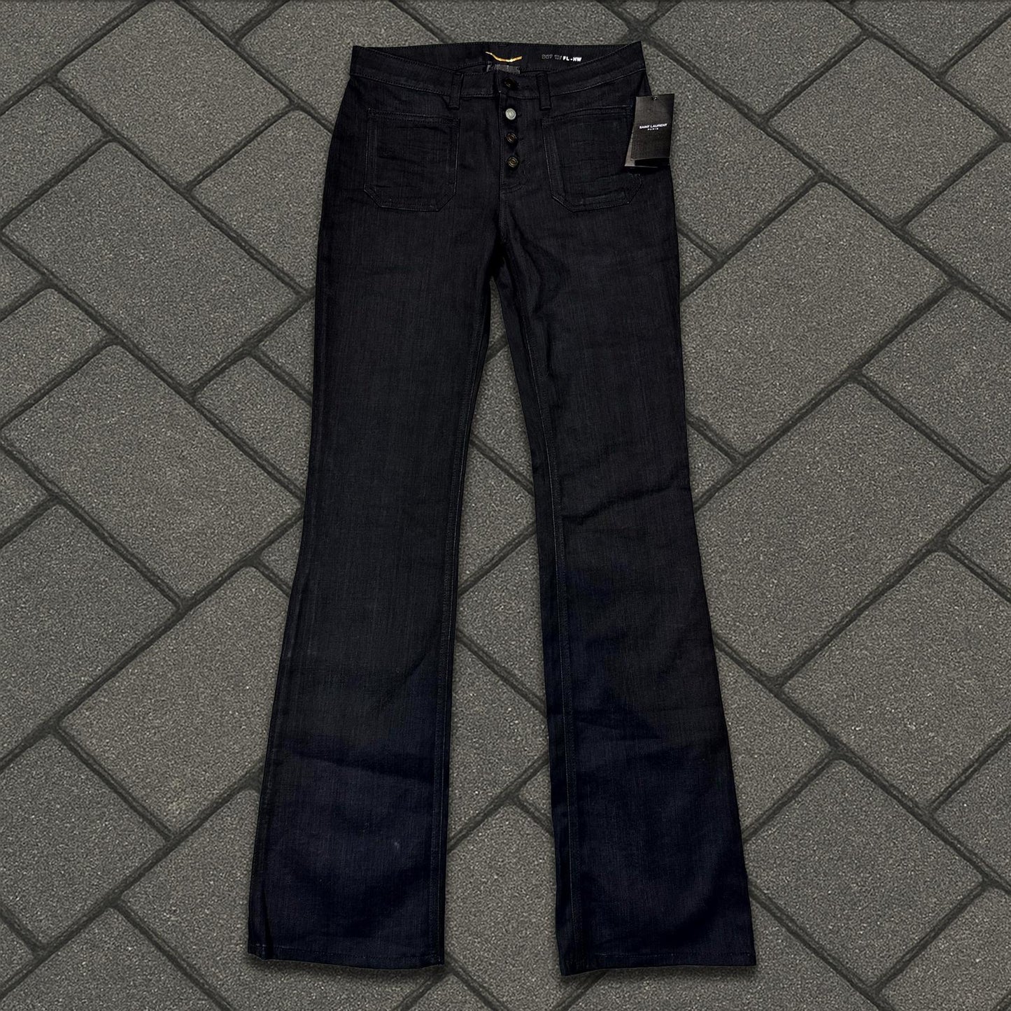 2018 Saint Laurent Paris D27 Bootcut Denim