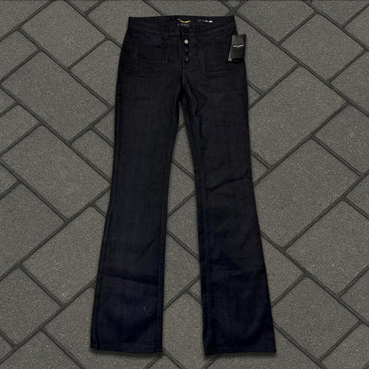 2018 Saint Laurent Paris D27 Bootcut Denim