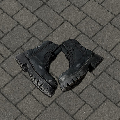 Balenciaga Canvas Strike Boots