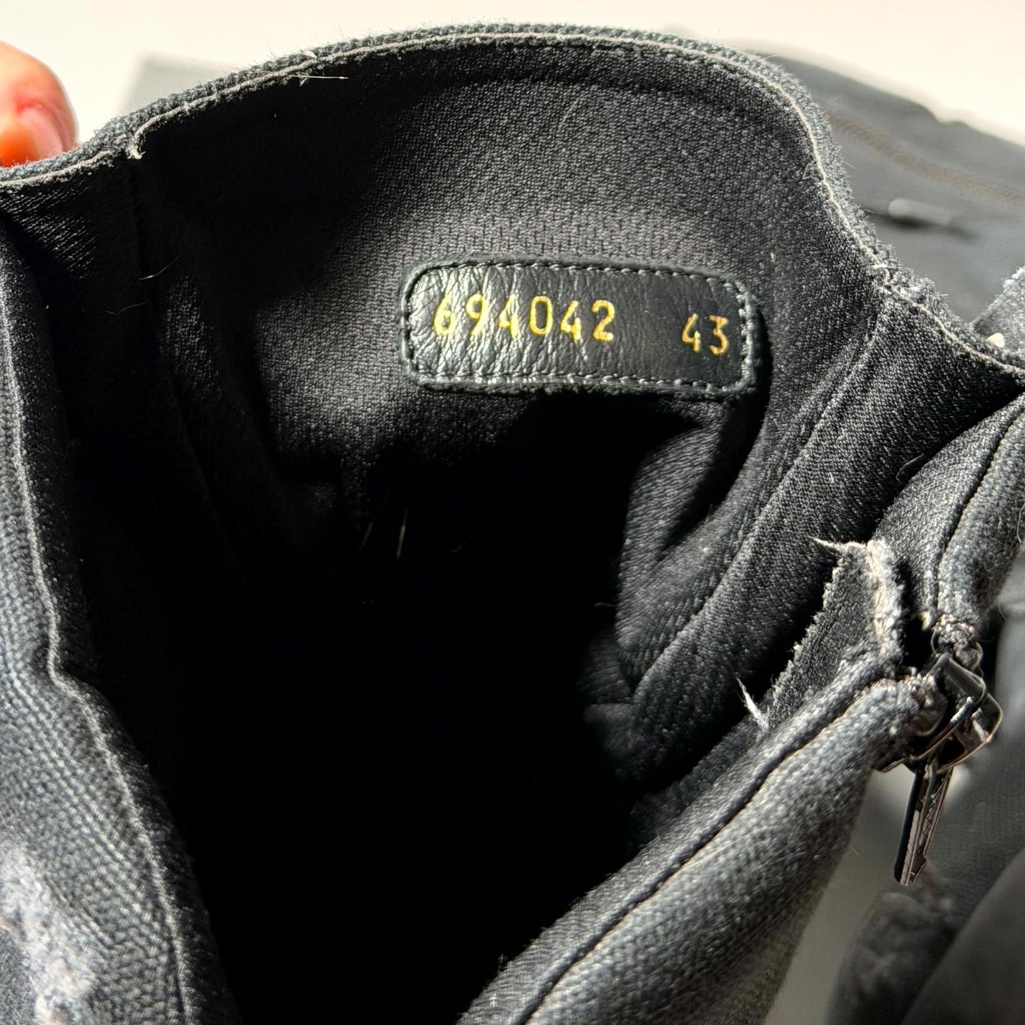 Balenciaga Canvas Strike Boots