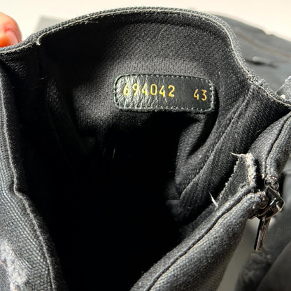Balenciaga Canvas Strike Boots