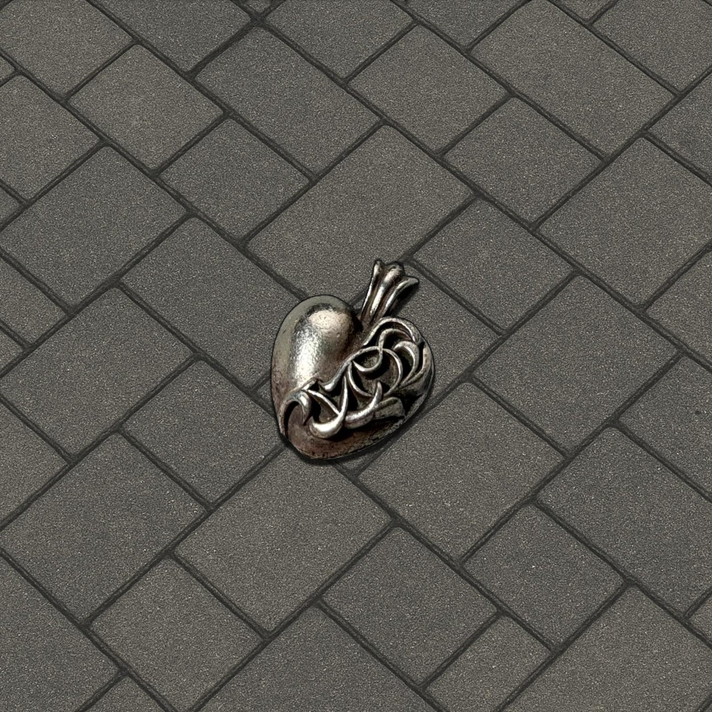 Chrome Hearts St Barths Heart Pendant