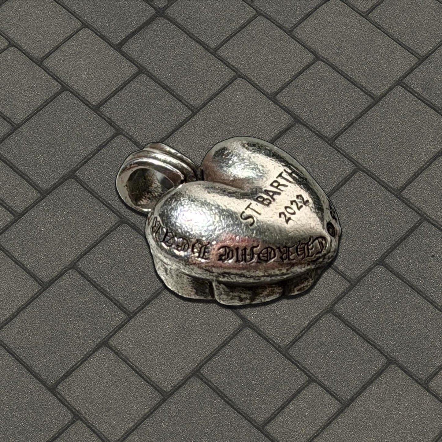 Chrome Hearts St Barths Heart Pendant