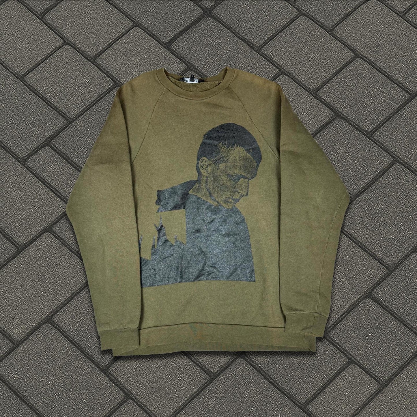 AW05 Raf Simons Brown Peter De Potter Crewneck