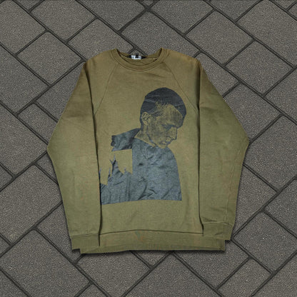 AW05 Raf Simons Brown Peter De Potter Crewneck