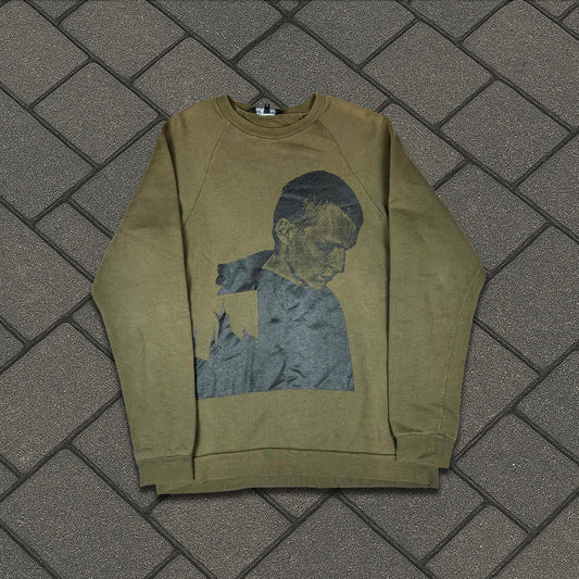 AW05 Raf Simons Brown Peter De Potter Crewneck