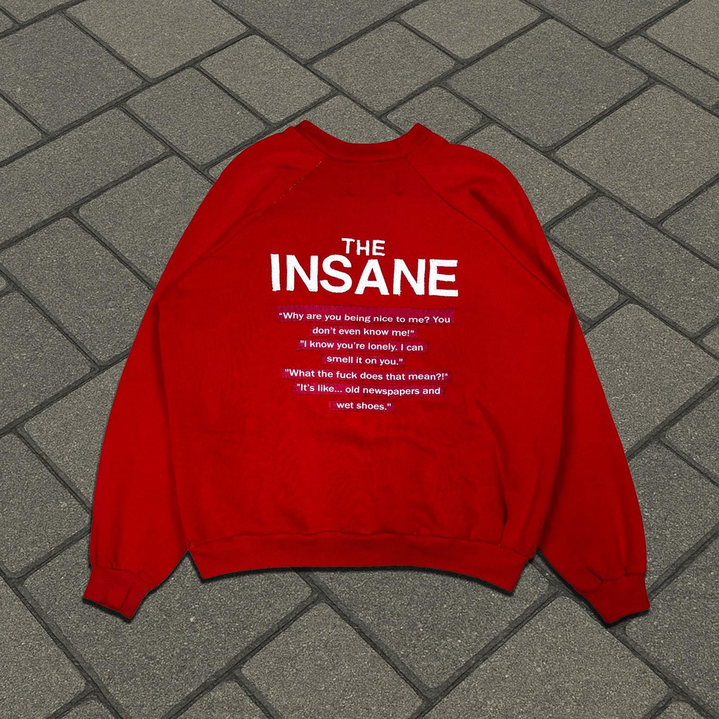 Miju Repairs x Noon ‘The Insane’ Patchwork Crewneck
