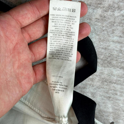 Rick Owens DRKSHDW Slashed White Detroit Cut Denim