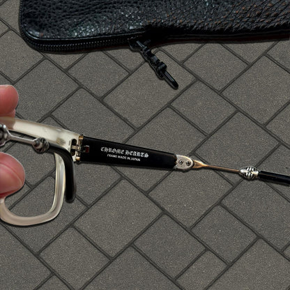 Chrome Hearts Punkass II Clear Glasses