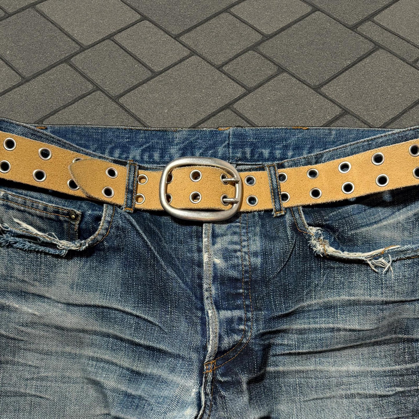SS04 Undercover ‘Languid’ Eyelet Belt