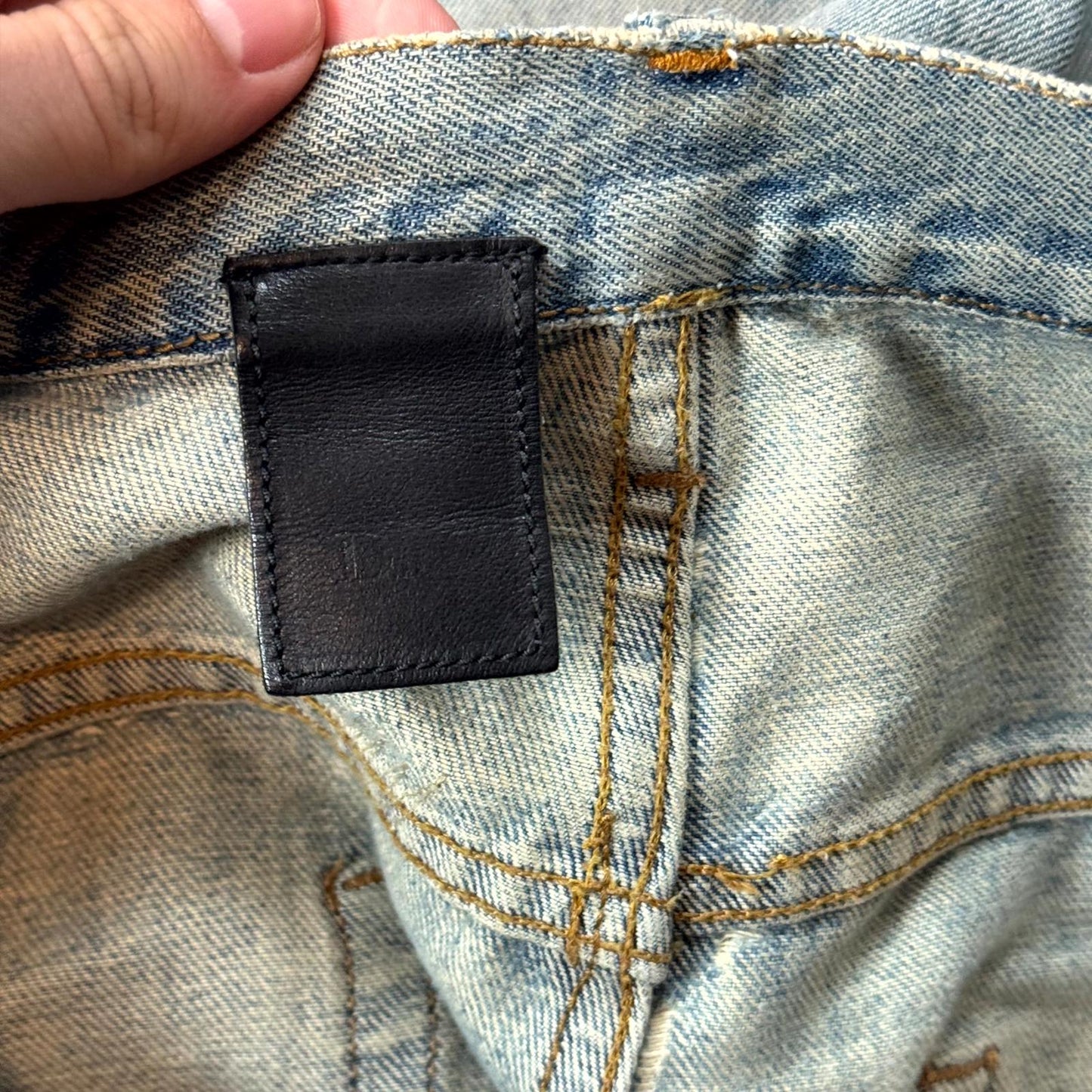 SS06 Dior Homme Crash Denim