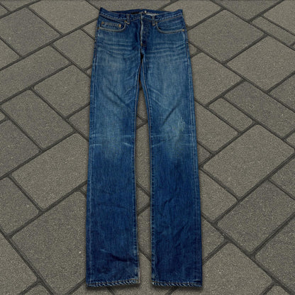 AW05 Dior Homme Blue Clawmark Denim