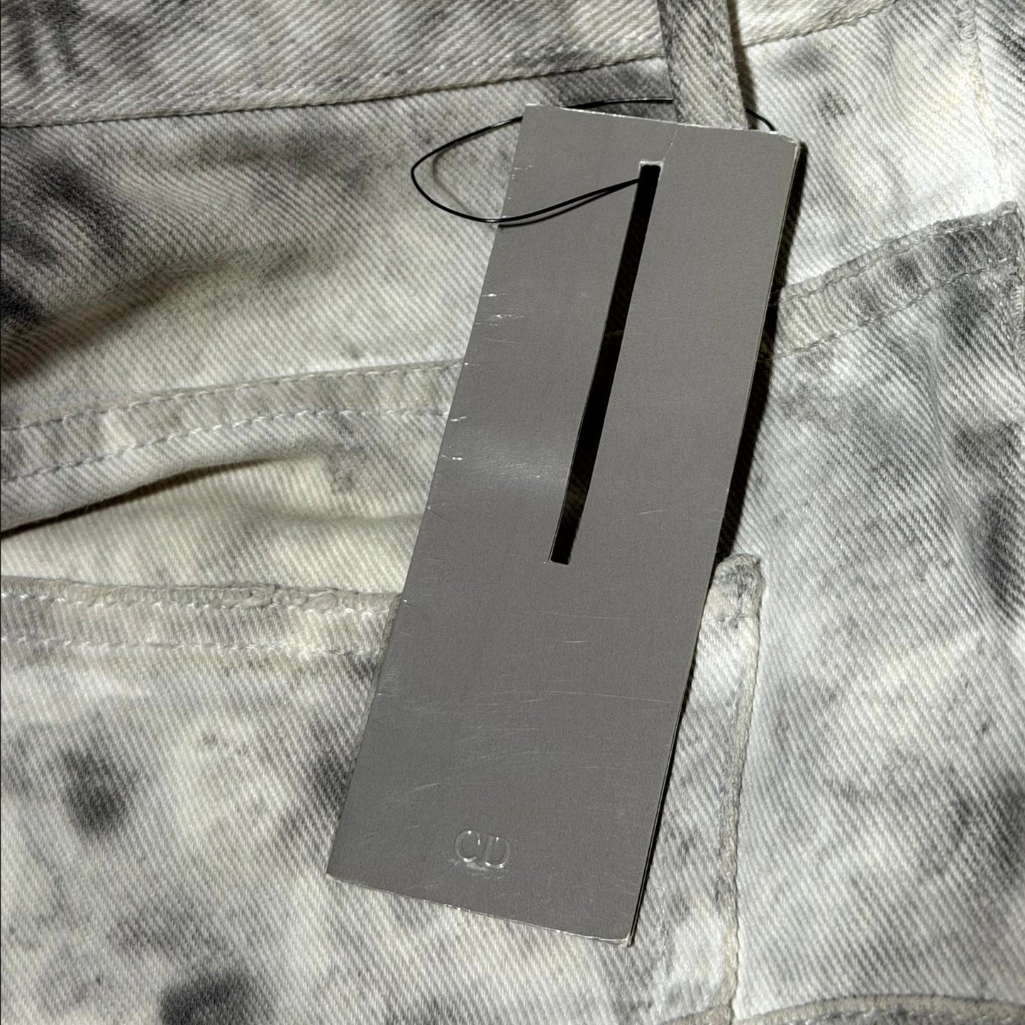 SS06 Dior Homme Dirty Snow Denim
