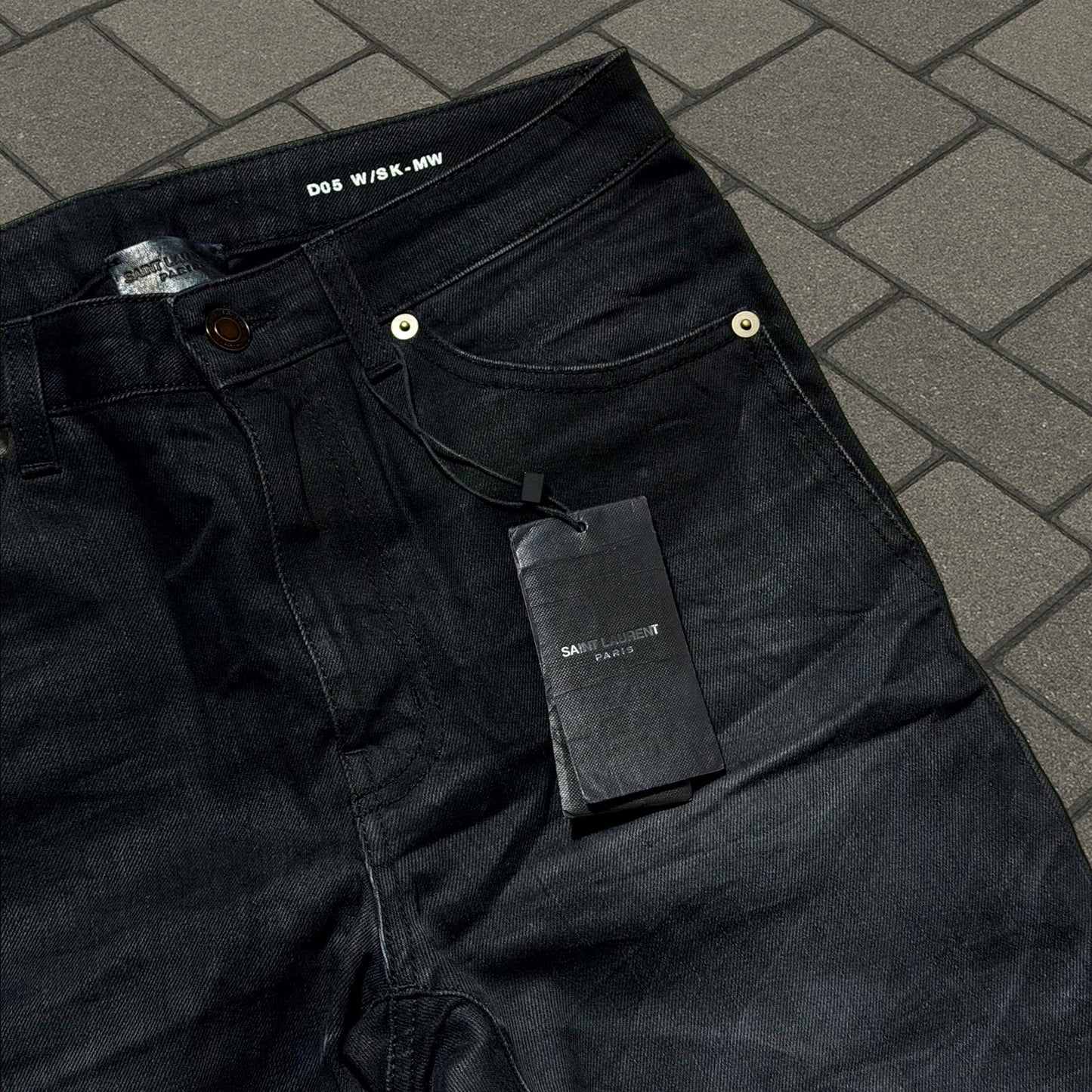2018 Saint Laurent Paris Black D05 Denim