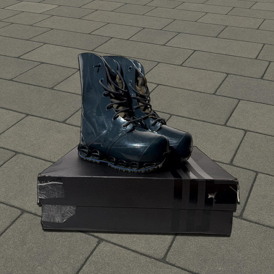 FW14 Raf Simons Sterling Ruby Adidas Bounce Bunny Boots