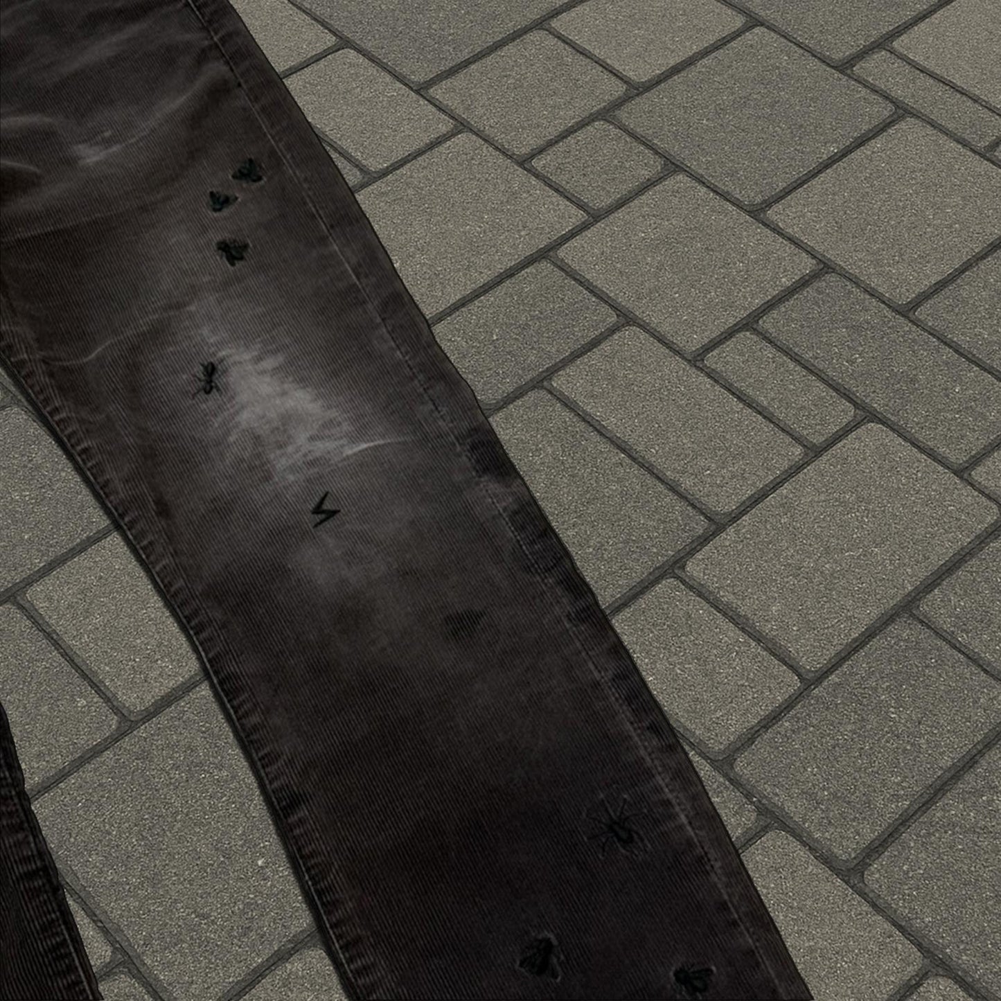 AW06 Undercover BBV Black Corduroy Bug Denim
