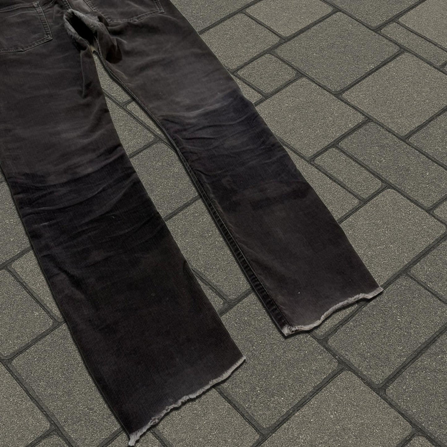 AW06 Undercover BBV Black Corduroy Bug Denim