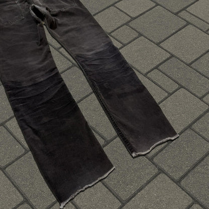 AW06 Undercover BBV Black Corduroy Bug Denim
