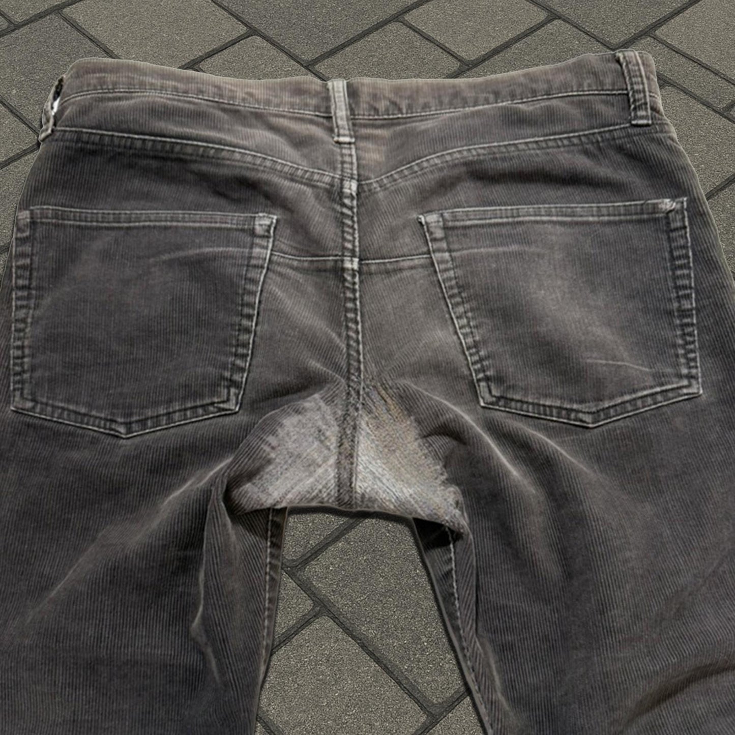 AW06 Undercover BBV Black Corduroy Bug Denim