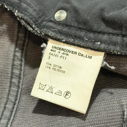 AW06 Undercover BBV Black Corduroy Bug Denim