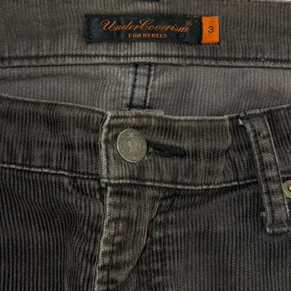 AW06 Undercover BBV Black Corduroy Bug Denim
