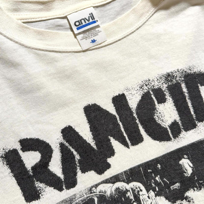 2004 Rancid Newspaper Tee