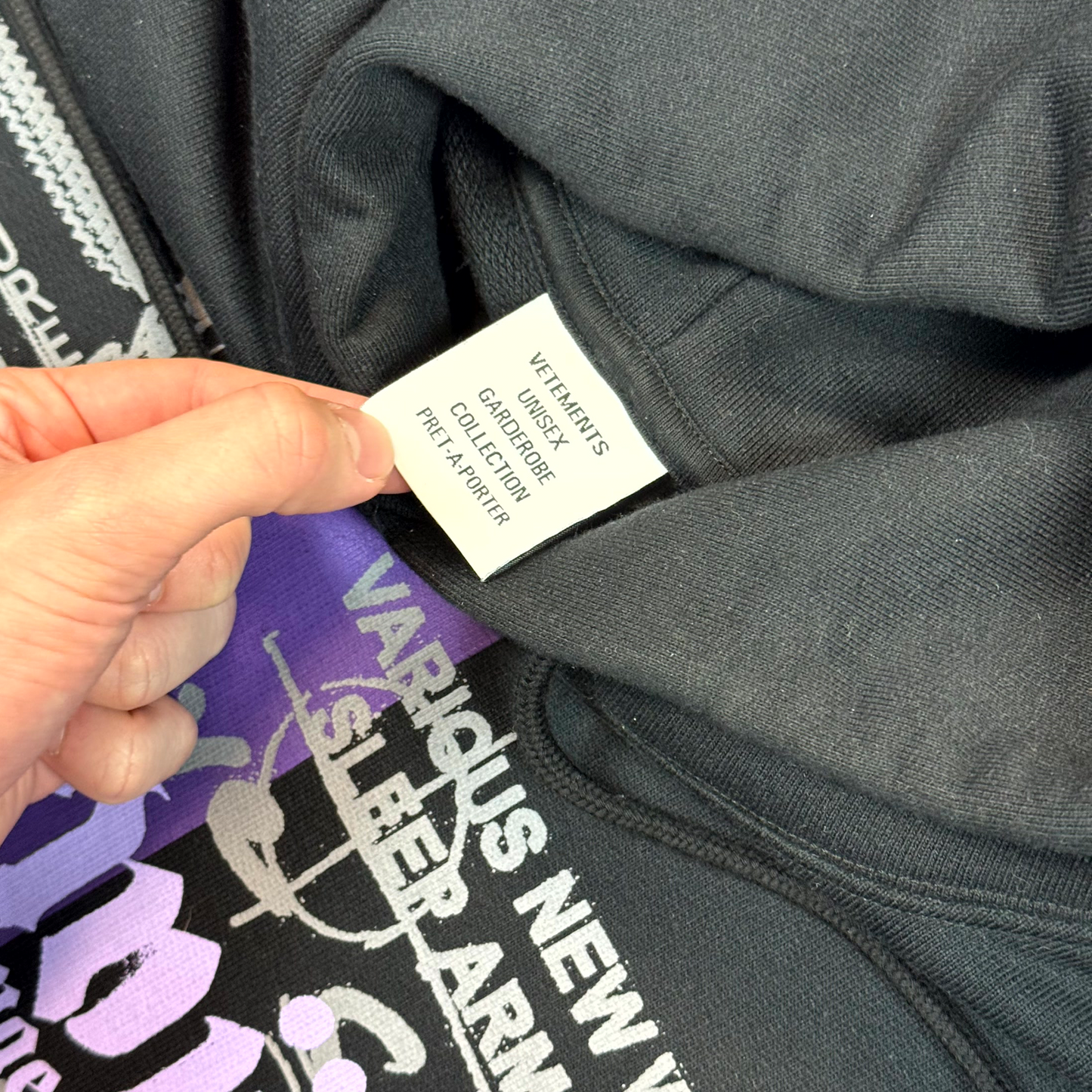 Vetements “Maybe Mental” Hoodie