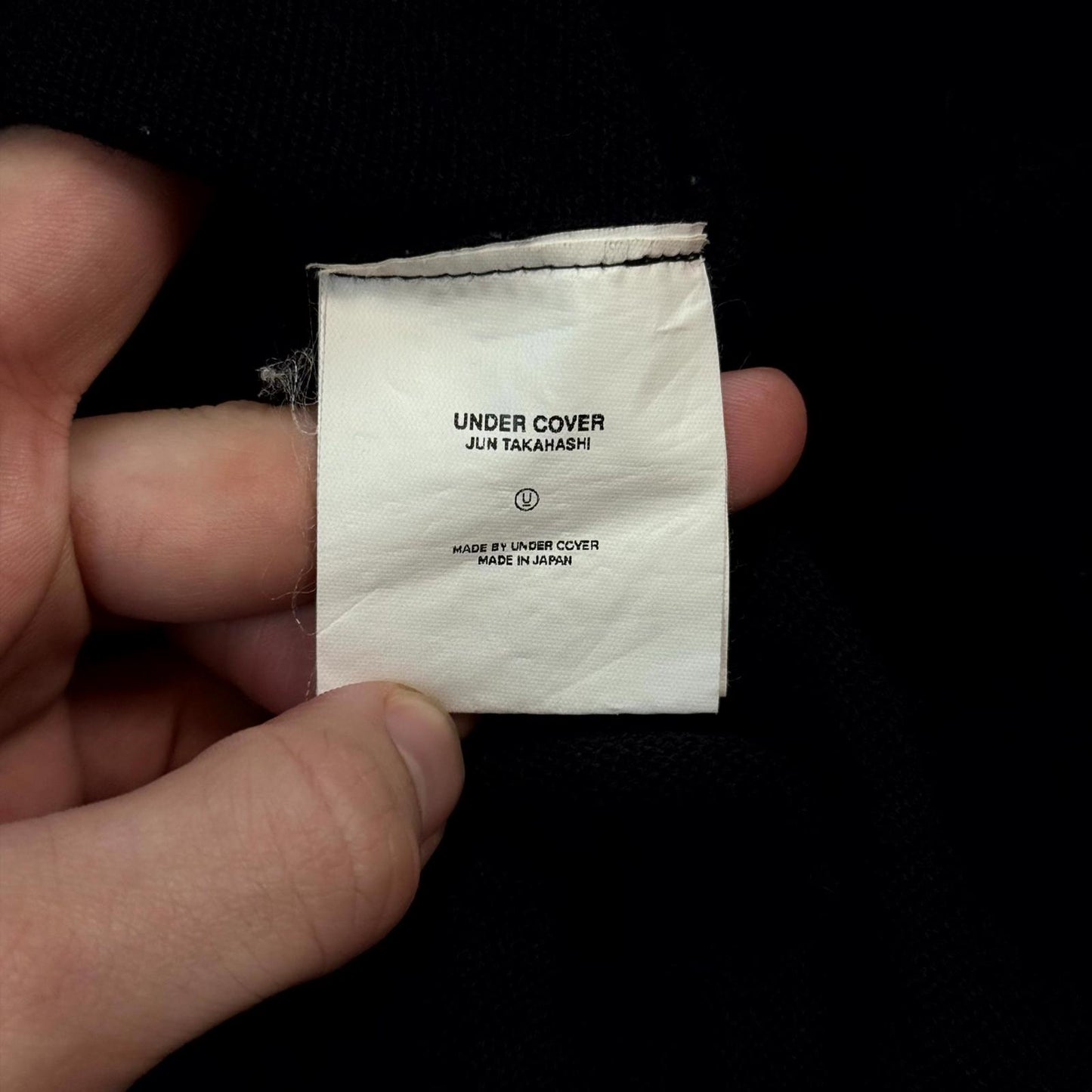 AW03 Undercover Logo Knit Half Sleeve