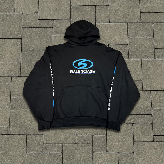 SS24 Balenciaga Surfer Hoodie