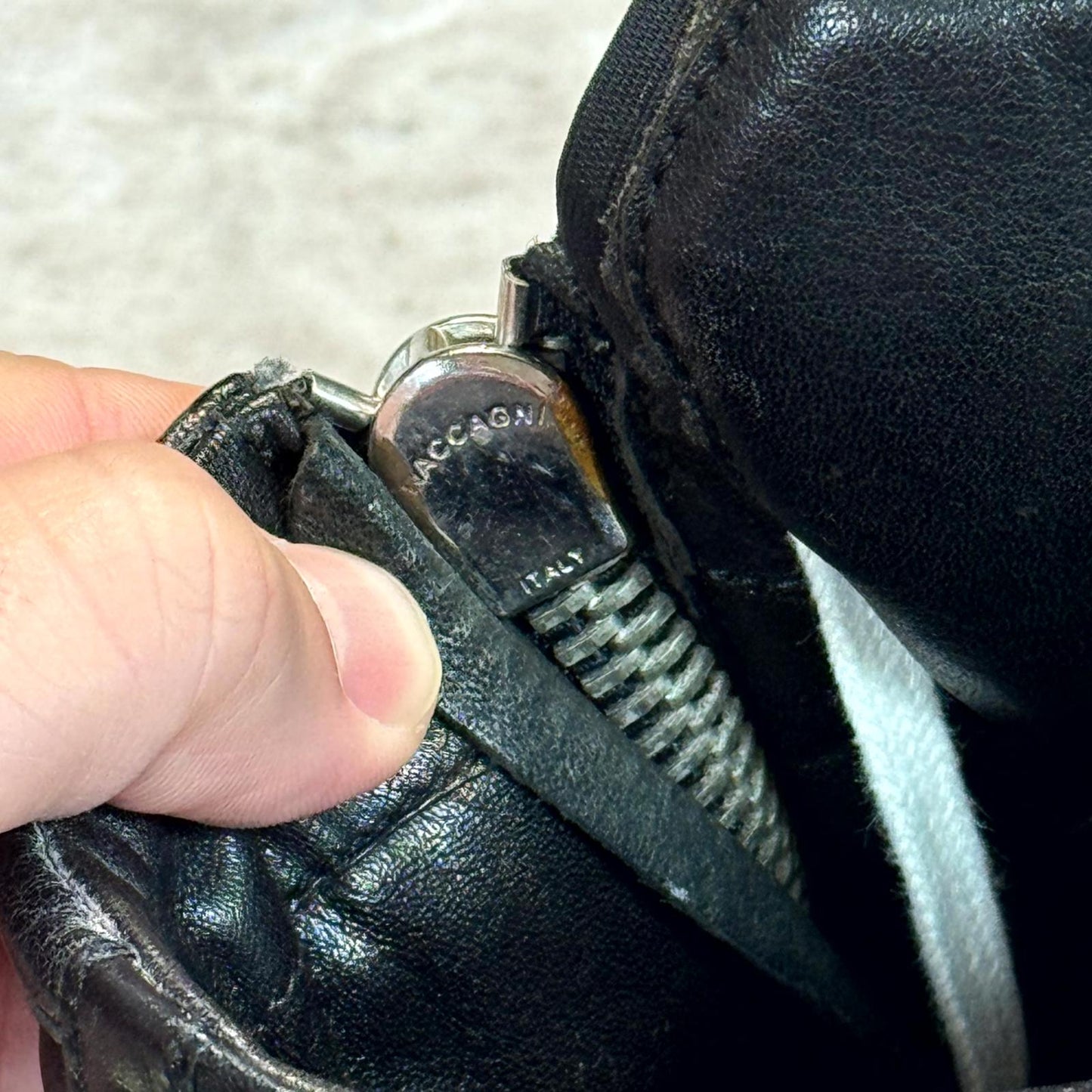 SS10 Rick Owens Black Leather ‘Release’ Dunks