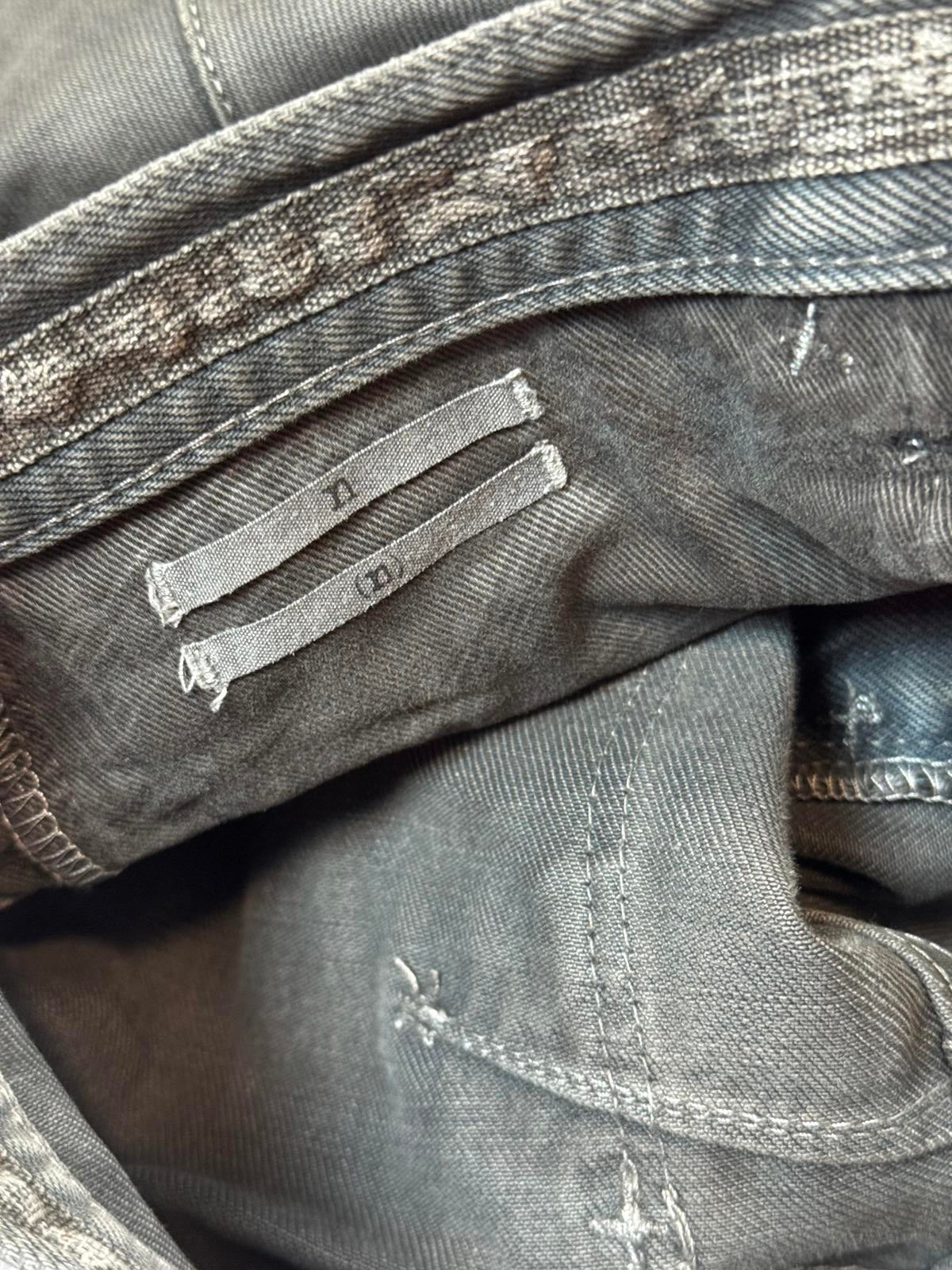 SS07 Number Nine Mudwash Pain Denim