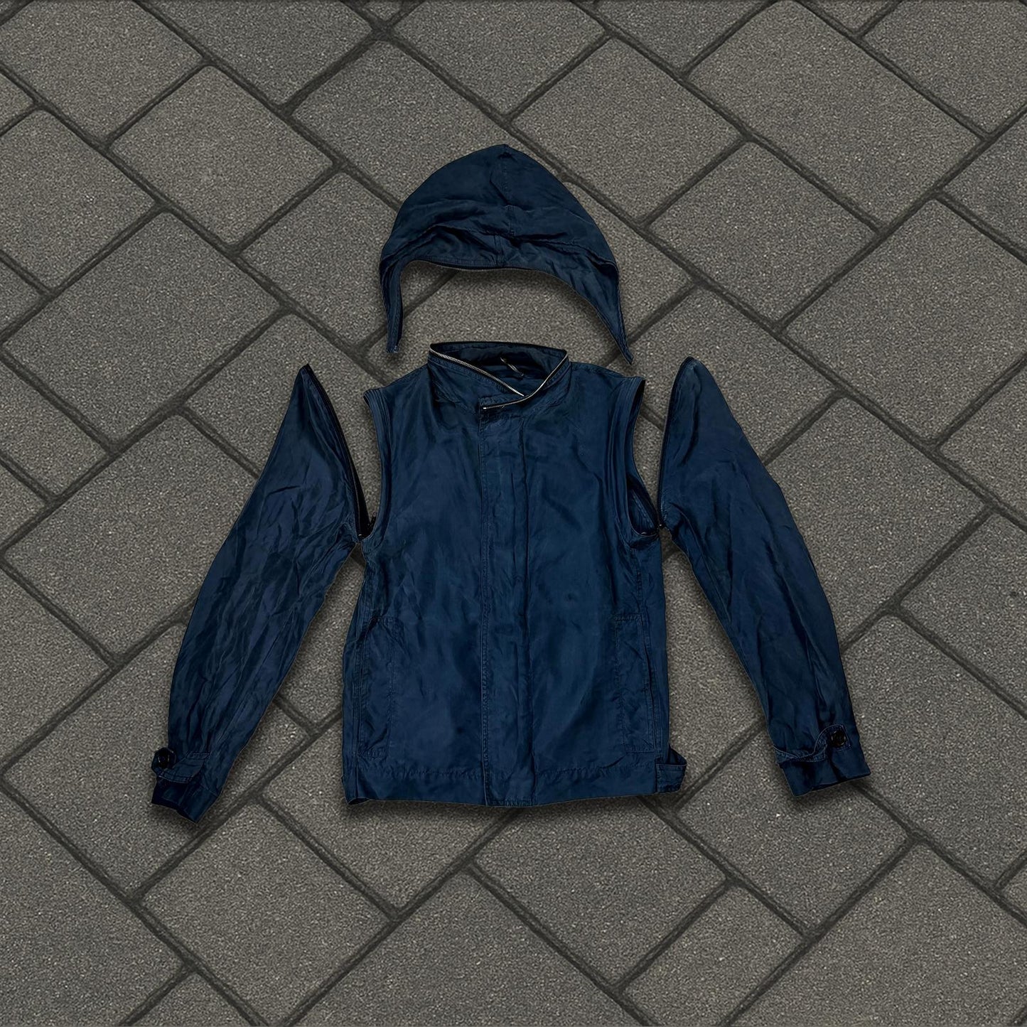 SS10 Dior Homme Silkworm Detachable Jacket