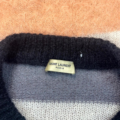 2017 Saint Laurent Paris Johnny Rotten Mohair Sweater