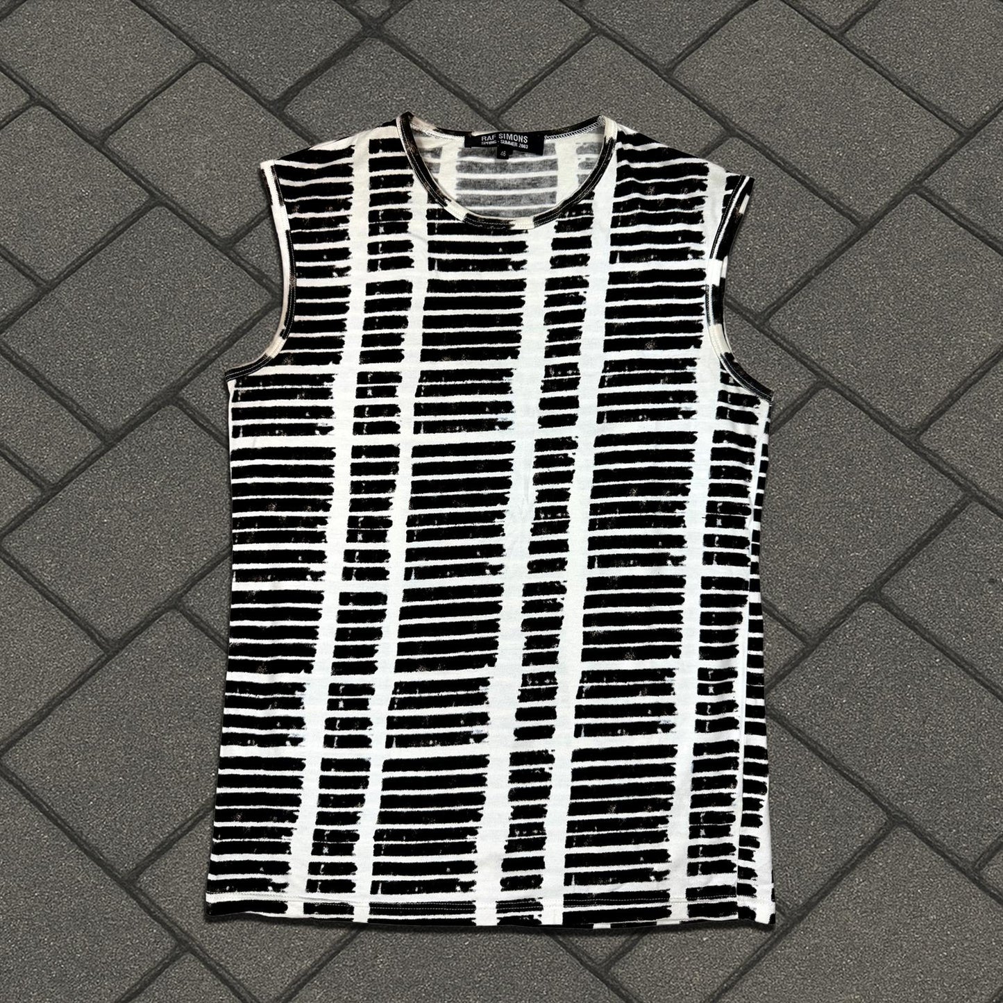 SS03 Raf Simons Consumed Tank Top