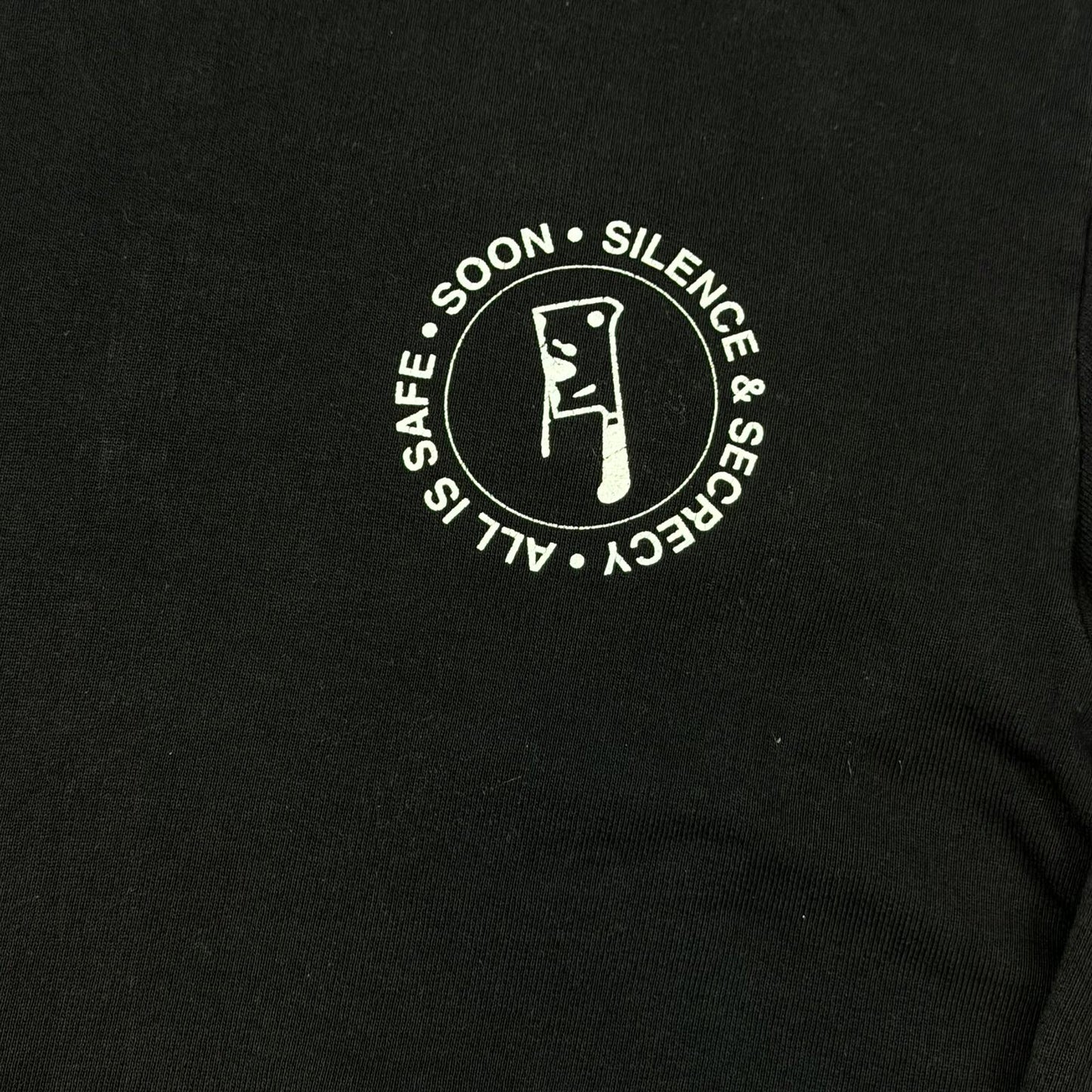 SS02 Raf Simons ‘SIlence & Secrecy’ Hoodie