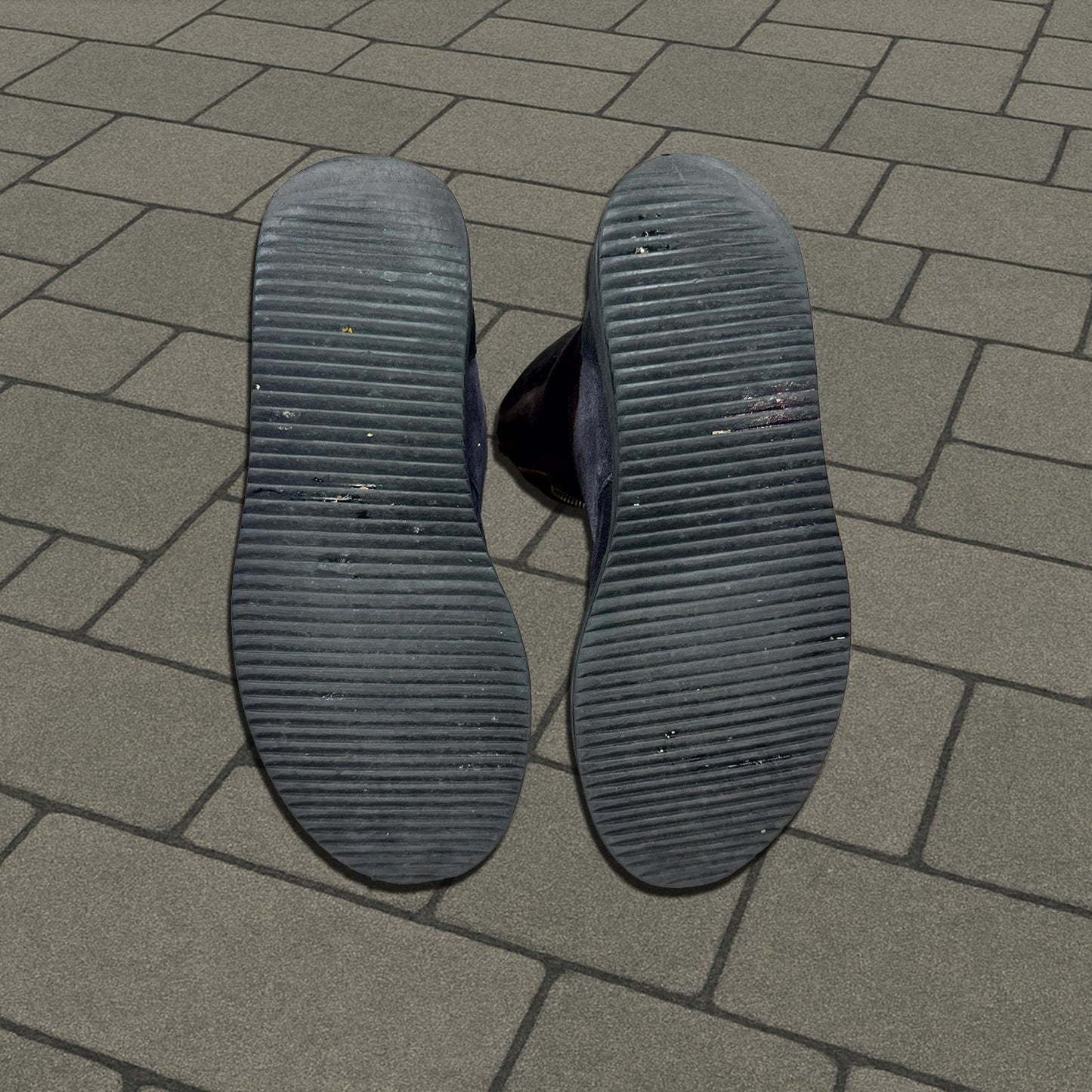 FW11 Rick Owens 'Limo' Shearling Mohawk Boots