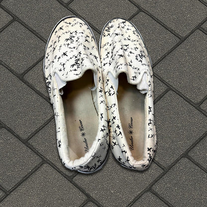 AW02 Undercover Crosses Slip On Shoes