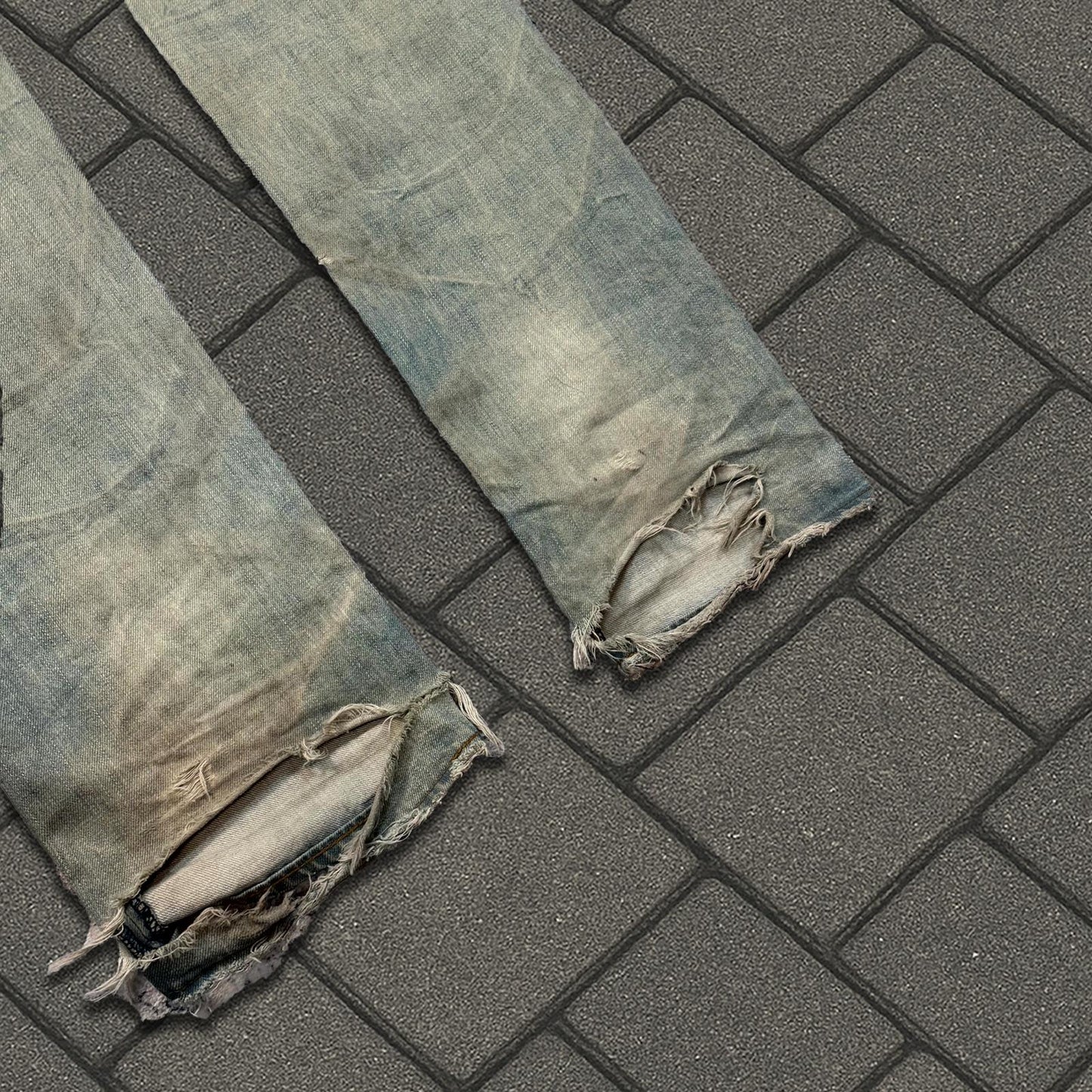 SS04 Dior Homme Unwaxed Bleu Clair Denim