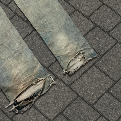 SS04 Dior Homme Unwaxed Bleu Clair Denim