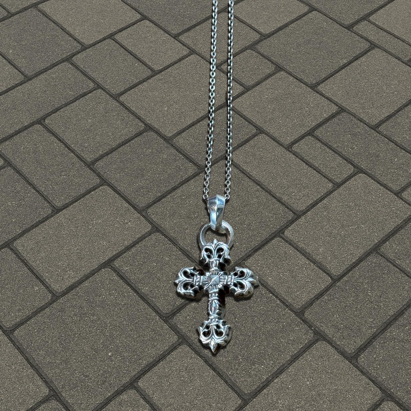 Chrome Hearts Filigree Cross Pendant